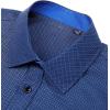 imageJVER Mens Printed Dress Shirts Casual Long Sleeve Stylish Button Down ShirtBlueprinted