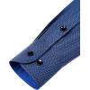 imageJVER Mens Printed Dress Shirts Casual Long Sleeve Stylish Button Down ShirtBlueprinted