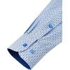 imageJVER Mens Printed Dress Shirts Casual Long Sleeve Stylish Button Down ShirtLight Blueprinted