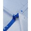 imageJVER Mens Printed Dress Shirts Casual Long Sleeve Stylish Button Down ShirtLight Blueprinted