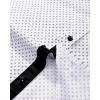 imageJVER Mens Printed Dress Shirts Casual Long Sleeve Stylish Button Down ShirtWhiteprinted