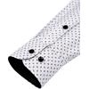 imageJVER Mens Printed Dress Shirts Casual Long Sleeve Stylish Button Down ShirtWhiteprinted