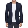 imageJVER Mens Casual Blazer Sport Coat One Button Business Stylish Suit JacketNavy Blue