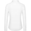 imageJVER Dress Shirts for Women Button Down Wrinkle Free Shirt Business Casual Long Sleeve Work Blouse with PocketWhite