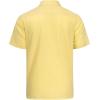 imageJVER Mens Cotton Linen Short Sleeve Shirts Casual Lightweight Button Down Shirts Vacation Beach Summer Tops with PocketLight Yellow