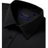 imageJVER Mens Short Sleeve Dress Shirts Stretch Casual Button Down Shirts with Pocket for Business WeddingBlack