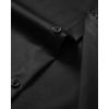 imageJVER Mens Dress Shirts Stretch Stain Shield Button Down Shirt Solid Formal Business Casual Long Sleeve Shirt with PocketBlack