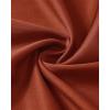 imageJVER Mens Dress Shirts Stretch Stain Shield Button Down Shirt Solid Formal Business Casual Long Sleeve Shirt with PocketBurnt Orange