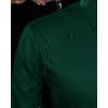 imageJVER Mens Dress Shirts Stretch Stain Shield Button Down Shirt Solid Formal Business Casual Long Sleeve Shirt with PocketGreen