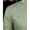 imageJVER Mens Dress Shirts Stretch Stain Shield Button Down Shirt Solid Formal Business Casual Long Sleeve Shirt with PocketSage Green