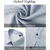 imageJVER Mens Linen Shirts Casual Short Sleeve Button Down Shirt Beach Vacation Cruise Summer Wedding Cotton TopsLight Blue