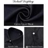 imageJVER Mens Linen Shirts Casual Short Sleeve Button Down Shirt Beach Vacation Cruise Summer Wedding Cotton TopsNavy