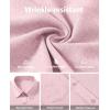imageJVER Mens Button Down Short Sleeve Shirts Summer Beach Vacation Untucked Casual Tops Wrinkle Resistant Linen ShirtPink